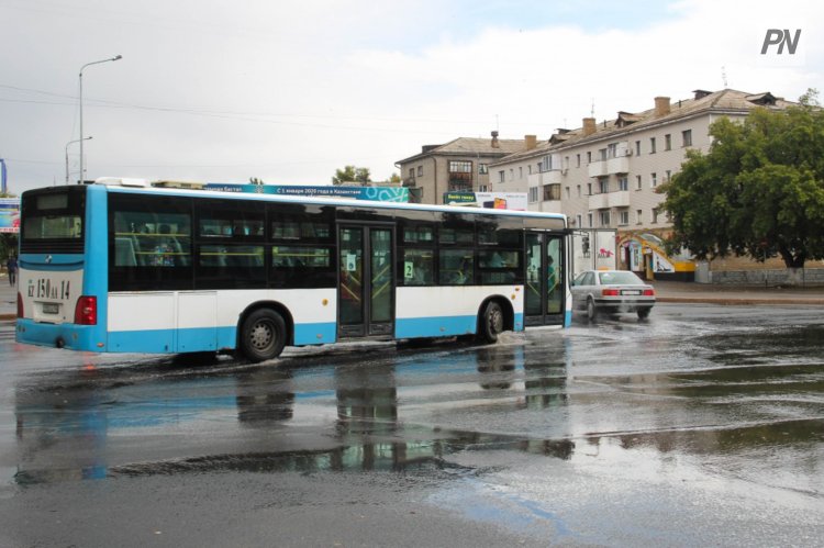 В Аксу автобусы временно изменят маршруты