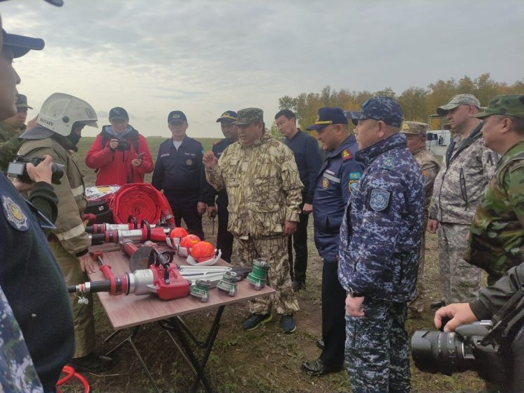 Павлодар облысында Ресей мен бірлескен шекаралық оқу-жаттығу өтті