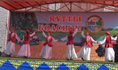 Как щербактинцы отметили юбилей района