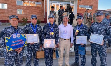 Павлодарские полицейские оказались самыми меткими в Казахстане