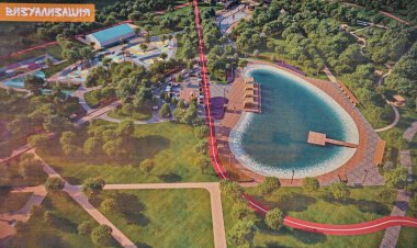 Без аттракционов, но с водоёмом: каким будет парк в Экибастузе