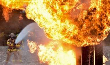 Ақтоғайда азық-түлік дүкені отқа оранды