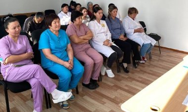 Май ауданының дәрігерлері Президенттің халыққа Жолдауын қолдады