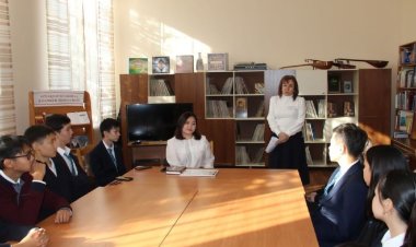 Павлодарлық жастар Кемел Тоқаевтың шығармаларымен танысты