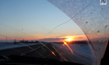 Апаттық жағдай туғызған: Павлодар облысында жүргізушіге айыппұл салынды (ВИДЕО)