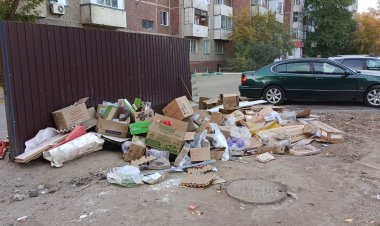 Павлодарда  ТПИК қоқысты уақтылы шығармағаны үшін ескерту алды