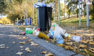 Қоқыс пакетін жолда тастаған: Май ауданы тұрғынына айыппұл салынды