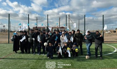 В сельской зоне Экибастуза стало больше мест для игр с мячом