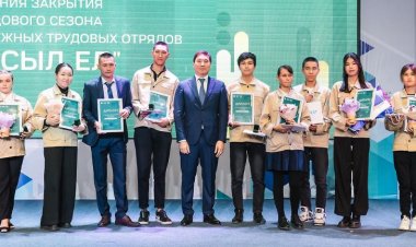 В Павлодаре закрыли трудовой сезон  «Жасыл Ел»