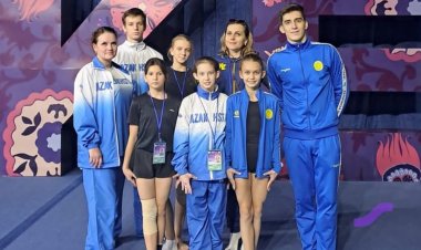 Экибастузские акробаты привезли «золото» чемпионата Азии