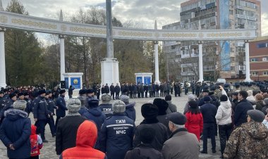 Главный флаг поднят над Павлодаром