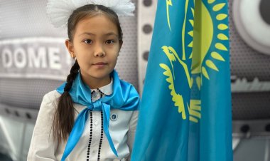 Лучшим школьникам Павлодарской области повязали голубые галстуки