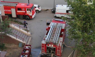 Павлодарда тұрғын үй балконынан өрт шықты