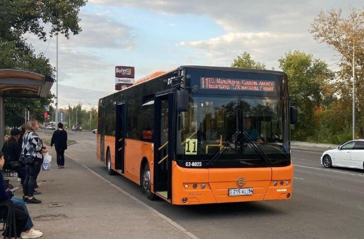 Павлодарда №11 автобустың қозғалыс бағыты уақытша өзгереді