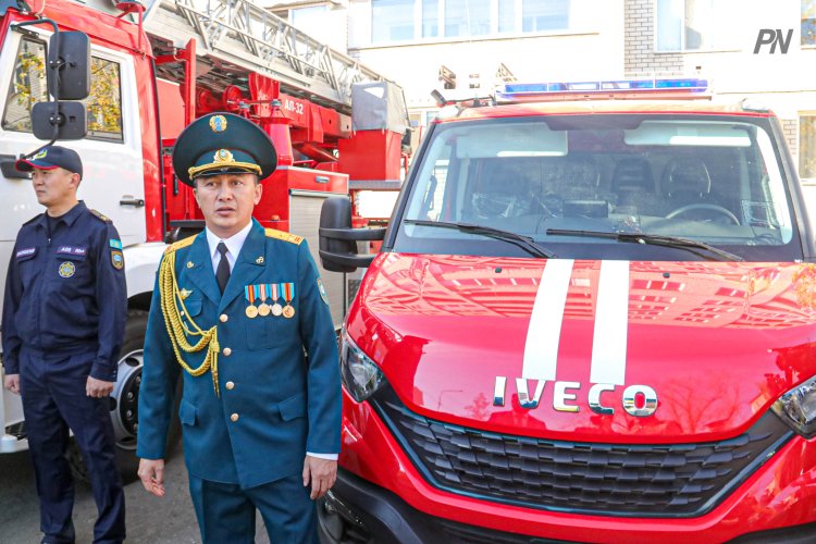 Павлодарские спасатели получили автомобиль быстрого реагирования
