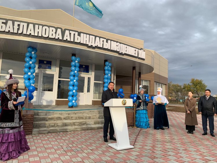 Павлодар маңындағы ауылда мәдениет үйі ашылды