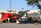 Атамекен кентінде жолдар жөнделіп, жаңа ойын алаңдары салынуда