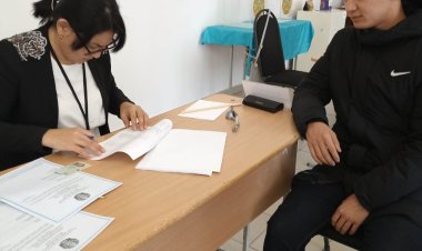 Сотню километров проехал павлодарский студент ради выборов