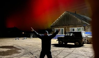 Күннің ұшқыны жерге түсті: Павлодар облысында ерекше құбылыс байқалды