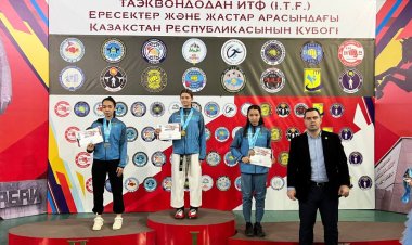 Павлодарлық спортшы таэквондодан Қазақстан кубогының жүлдегері атанды
