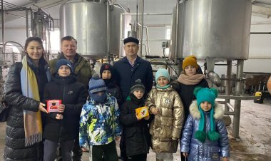 В Успенском районе для детей провели экскурсию по предприятиям