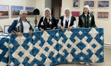 Құрақ тігіп, рекорд орнатқан қолөнершілер Екібастұзға келді