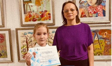 Картины юных павлодарцев покорили россиян