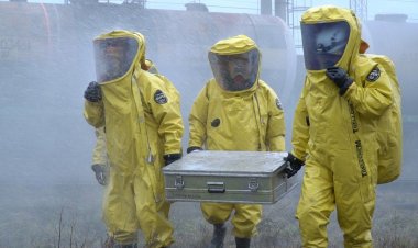 Павлодарские спасатели устранили мнимый разлив кислоты