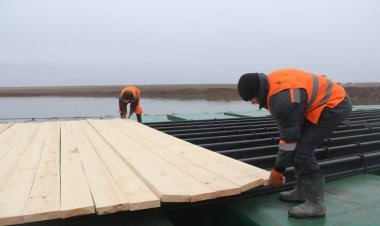 Понтонный мост в Майском районе достроят до зимы