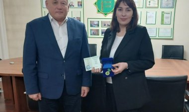 Фермера из Железинского района наградили в столице