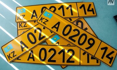 Павлодарский водитель ездил с подложными номерами