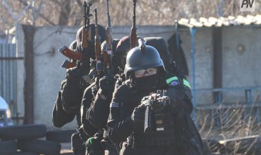Захват у театра: в Павлодаре отработали обезвреживание преступников
