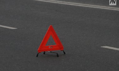 На экибастузской трассе столкнулись две иномарки
