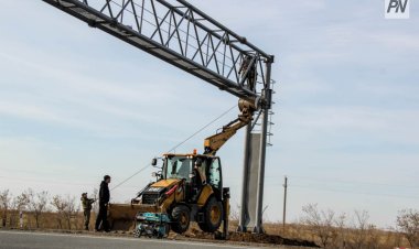 Железин ауылының жолдарында радарлар орнатылды