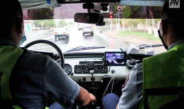 Павлодарда жүйрік жүргізуші бір айда жылдамдықты 10 рет асырған