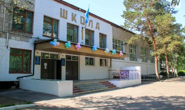 Атығай ауылында жаңа мектеп салынып жатыр