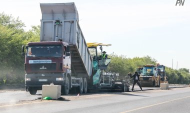 В Павлодарской области ремонтируют два участка республиканских трасс