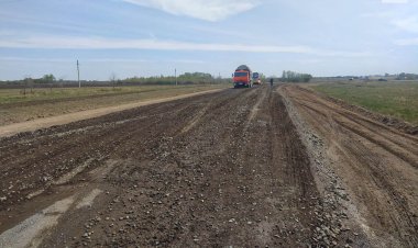 Баянауыл ауданында нашар жолды ретке келтіру жұмыстары аяқталады