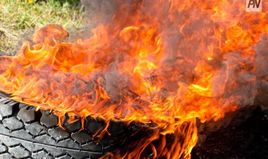 Три автомобиля с газовым оборудованием сгорели в Павлодарской области
