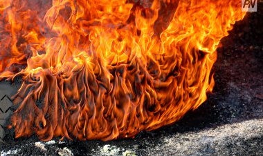 В Павлодаре загорелась «ГАЗель»