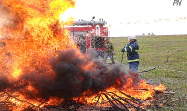 Как павлодарским аграриям не обнулить свой труд: советы пожарных