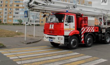 Павлодарда дүкен өртенді