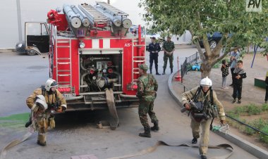 Павлодарские пожарные потушили магазин