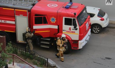 Павлодарда өрттен жеті адам эвакуацияланды