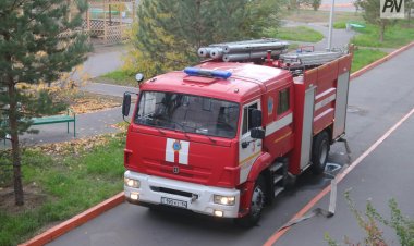 Семь человек эвакуировали в Павлодаре из горящей квартиры