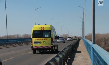 Павлодарлық жол трассасында «ГАЗель» жаяу жүргіншіні қағып кетті