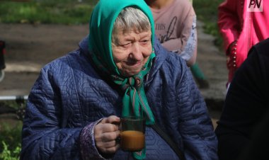 Павлодарлық студенттер қарттар үйіне қамқорлық көрсетті