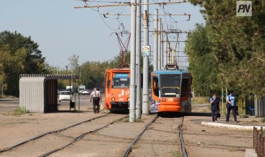 Павлодарда трамвайлардың жайлылығы мен сенімділігі тексерілді