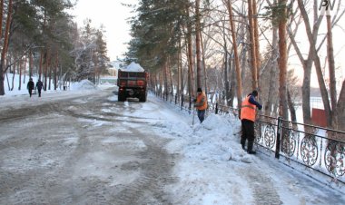 Сколько снега вывезли с улиц Павлодара, рассказали коммунальщики
