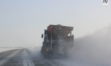 Павлодар облысында көктемгі республикалық автожолдарды күтіп ұстау жұмыстары жүргізілуде